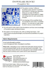Snowflake Blocks Complete Set