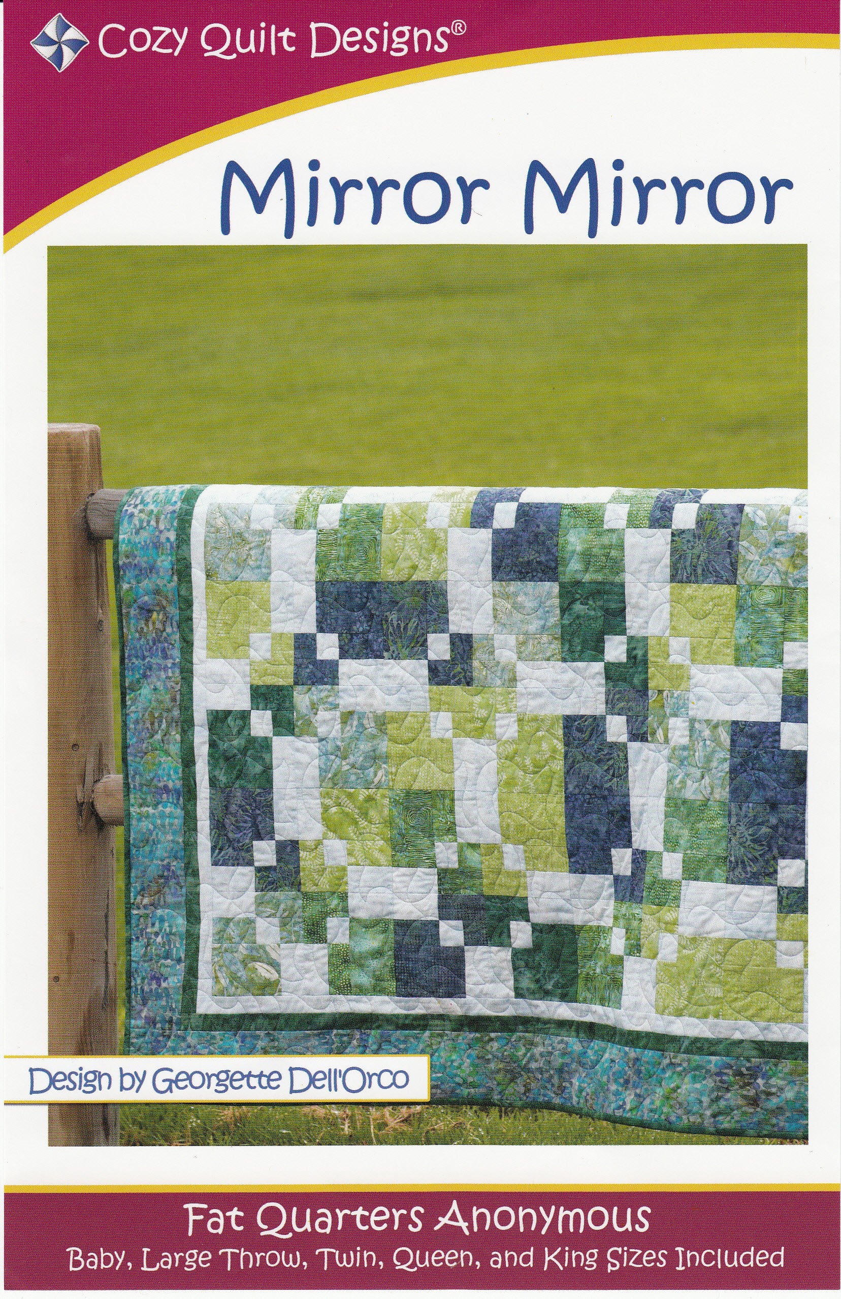 Fat Quarter - Mirror, Mirror