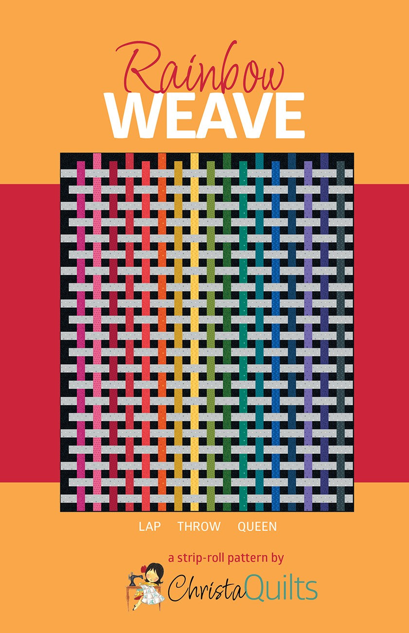 Rainbow Weave Quilt Pattern