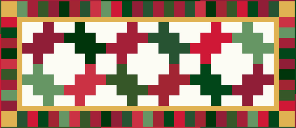 Mosaic Knots Quilt Pattern