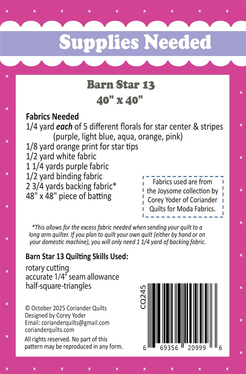 Barn Star 13