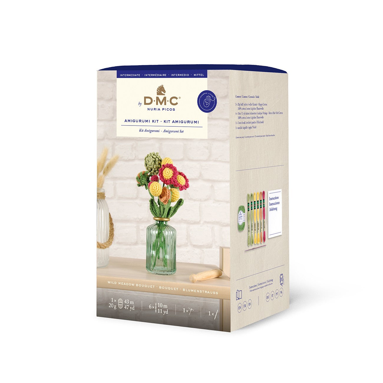 DMC Meadow Bouquet Amigurumi Kit