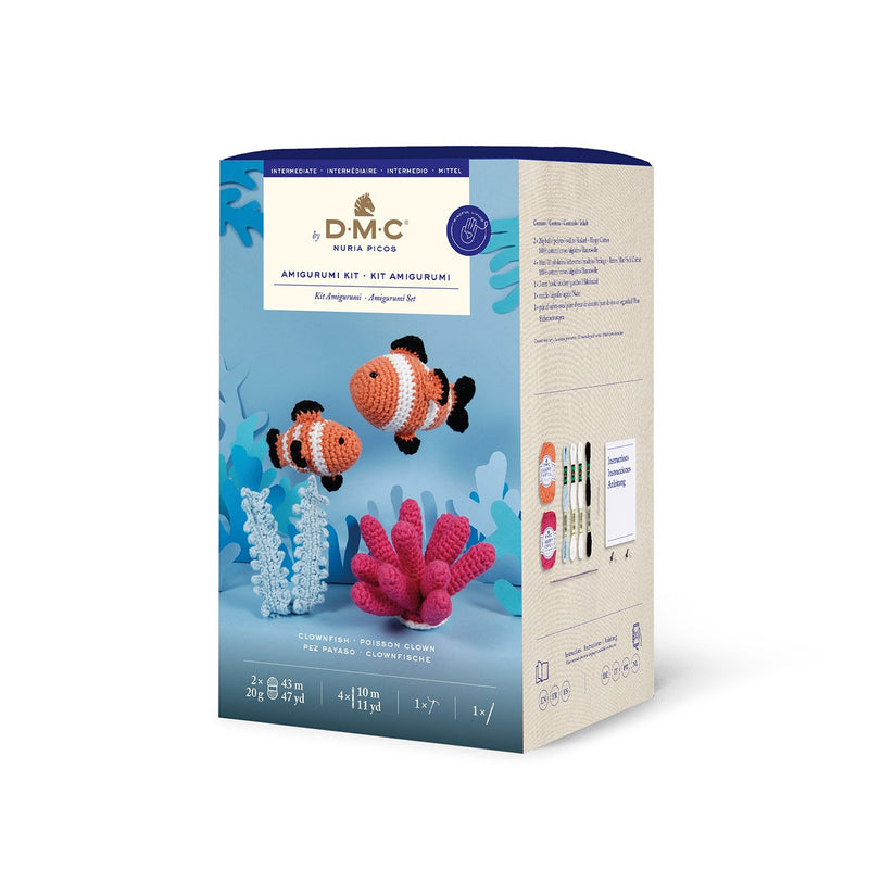 DMC Clownfish and Seaweed Amigurumi