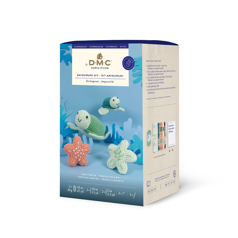 DMC Turtles and Starfish Amigurumi Kit