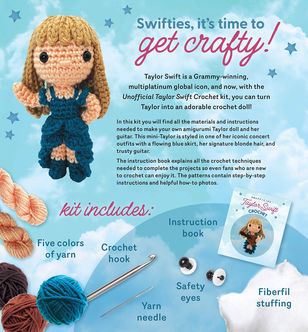 Unofficial Taylor Swift Book and Crochet