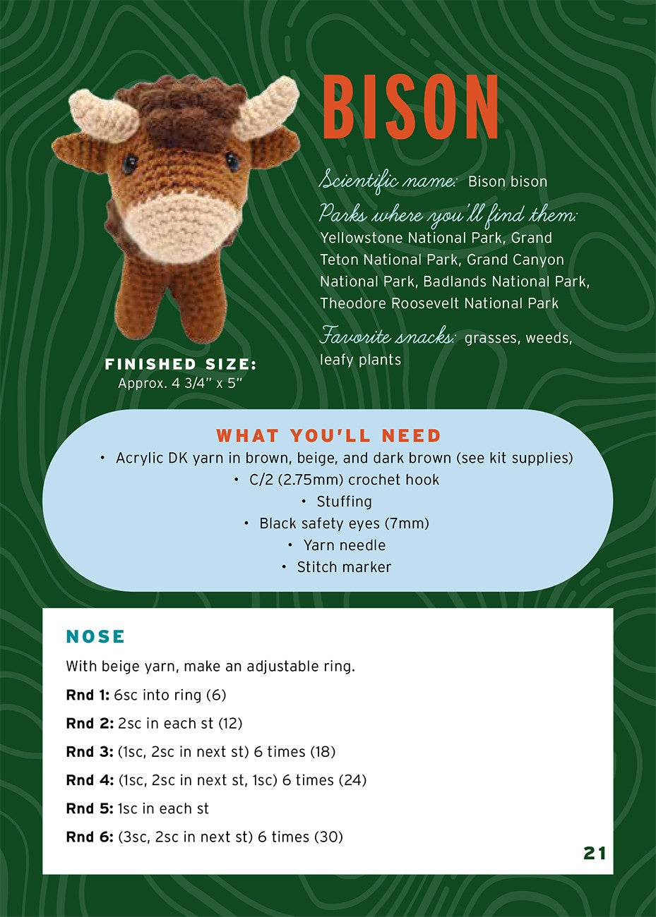 National Parks Crochet Kit