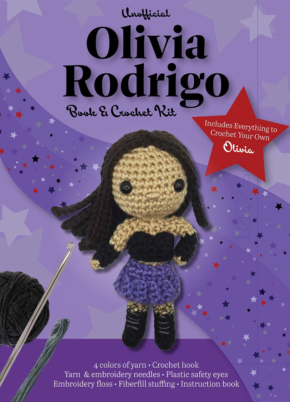 Unofficial Olivia Rodrigo Book and Crochet