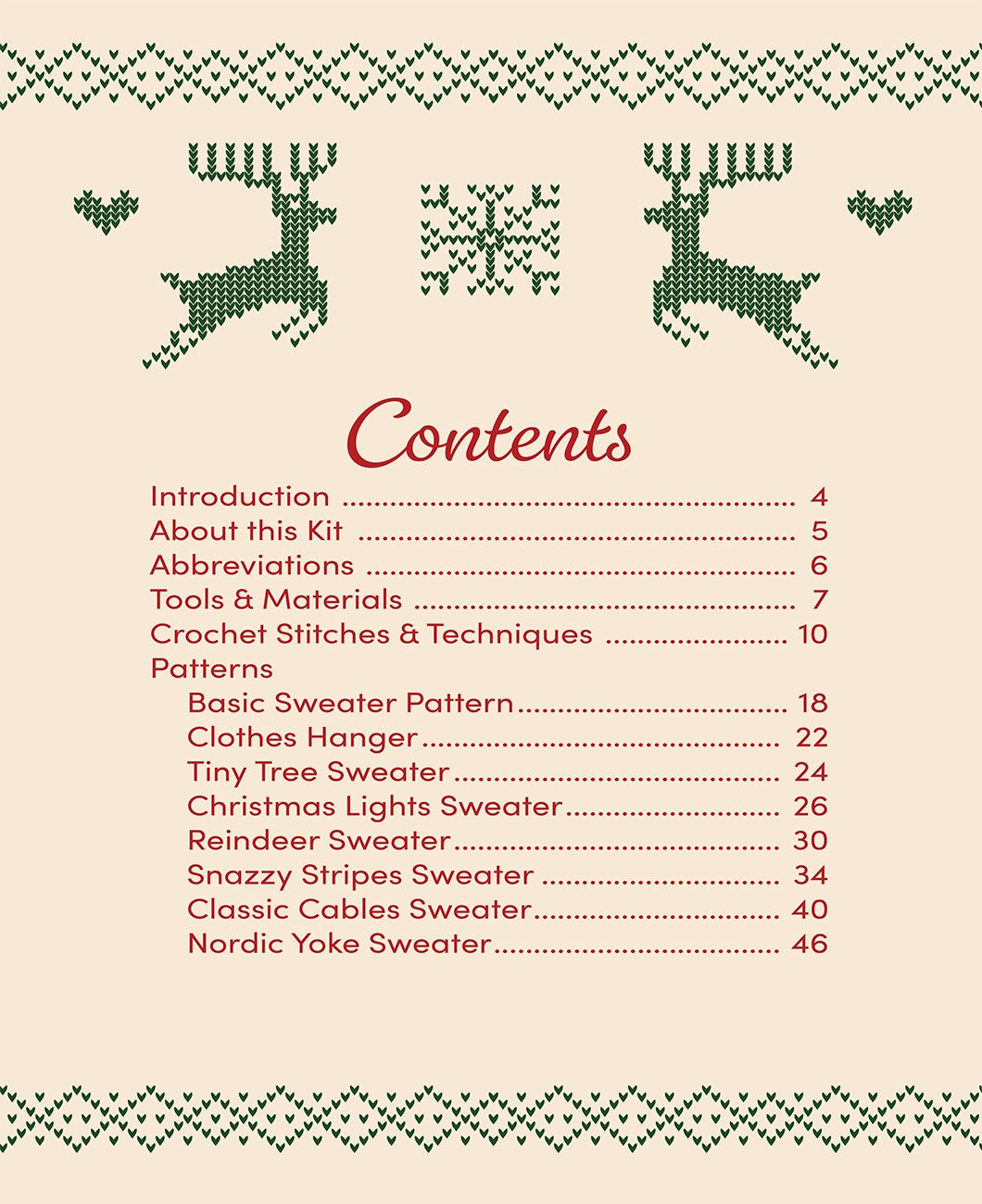 Ugly Christmas Sweater Crochet Ornaments