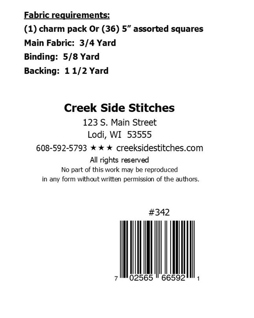 Charming Four Patch Twist