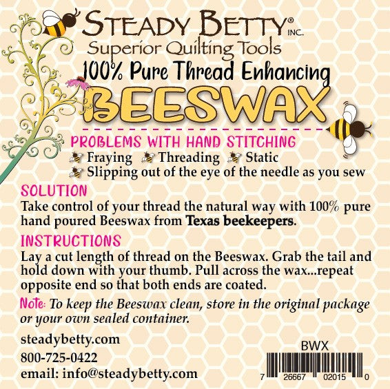 Steady Betty 100% Pure Beeswax
