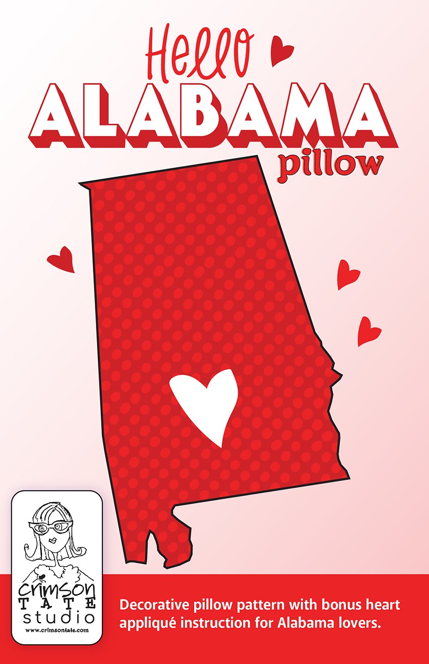 Hello Alabama Pillow Pattern