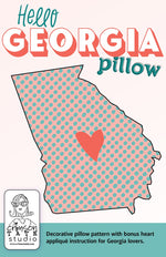 Hello Georgia Pillow Pattern