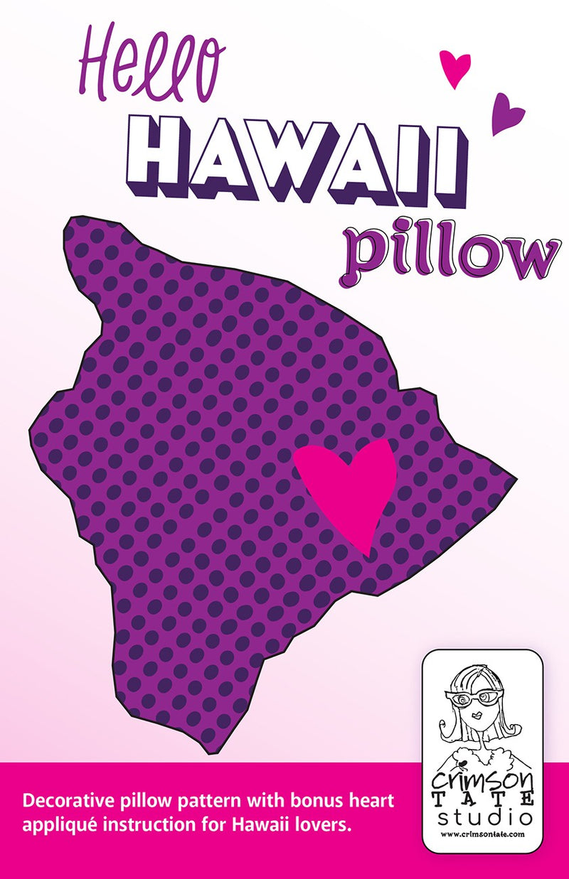 Hello Hawaii Pillow Pattern