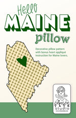 Hello Maine Pillow Pattern