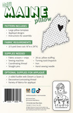 Hello Maine Pillow Pattern
