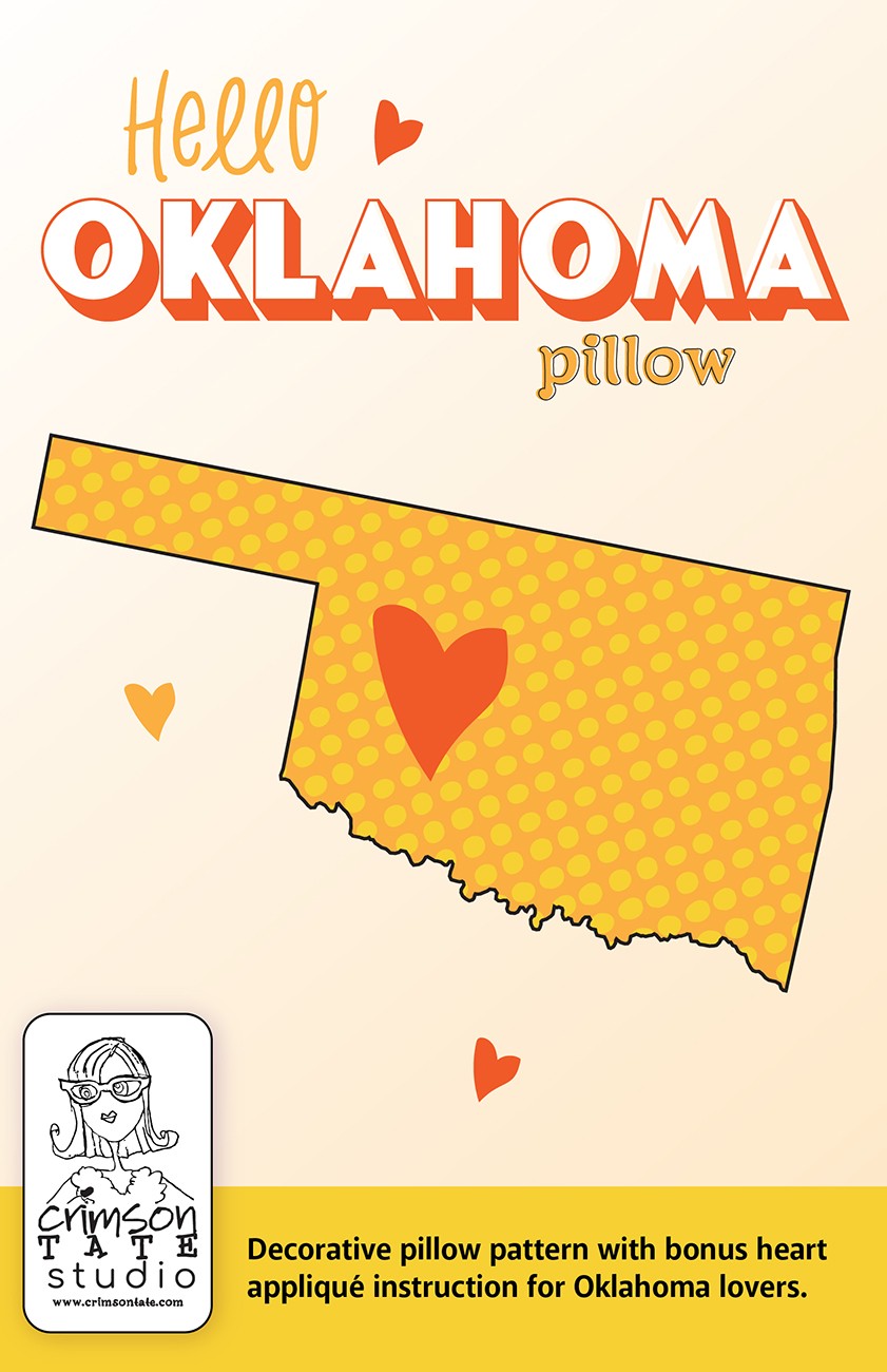 Hello Oklahoma Pillow Pattern