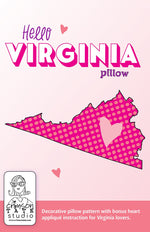 Hello Virginia Pillow Pattern