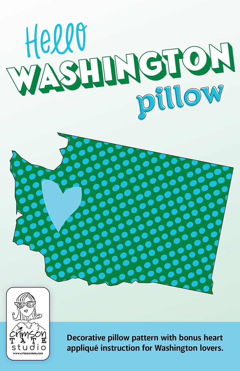 Hello Washington Pillow Pattern