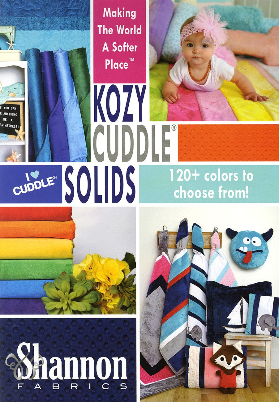 Shannon Kozy Cuddle Solids Sample Card VOL.6