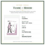 Product Specifications – Tunic + Hood