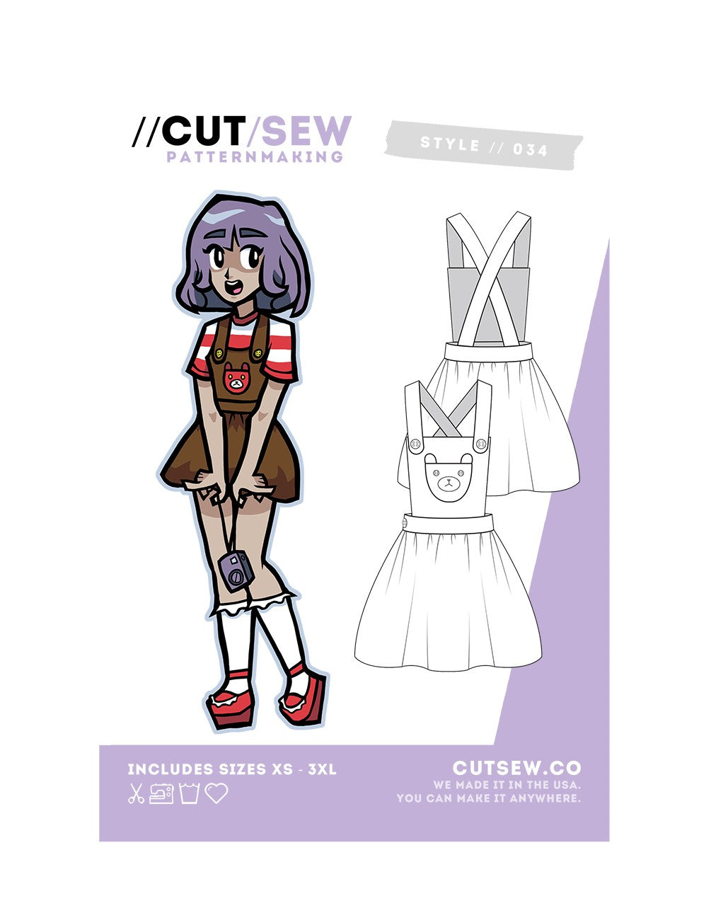 Bear Pinafore