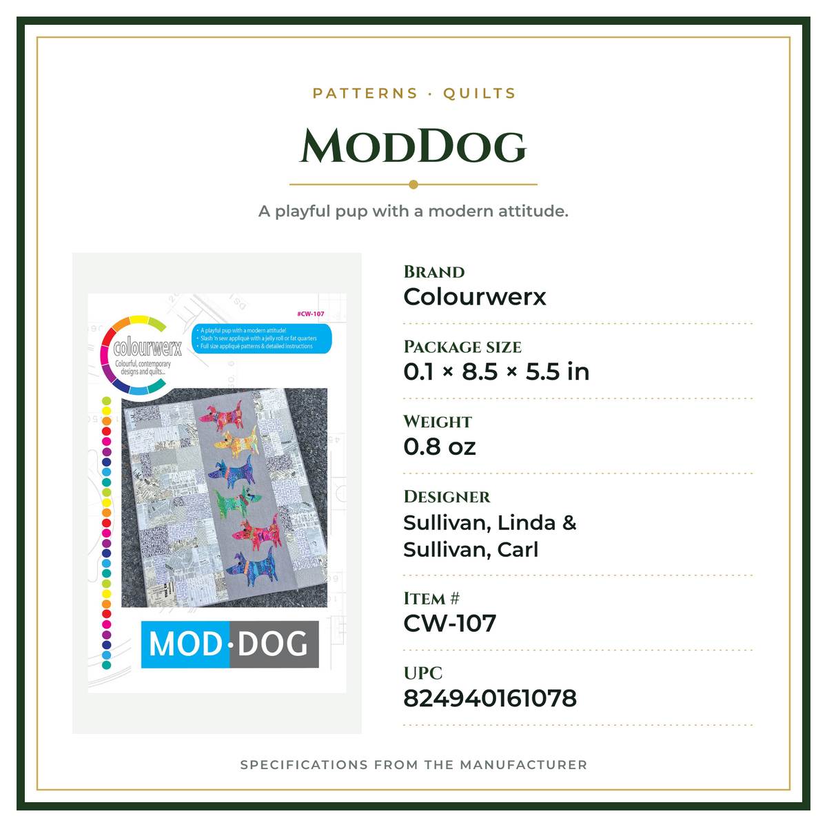 Product Specifications – ModDog
