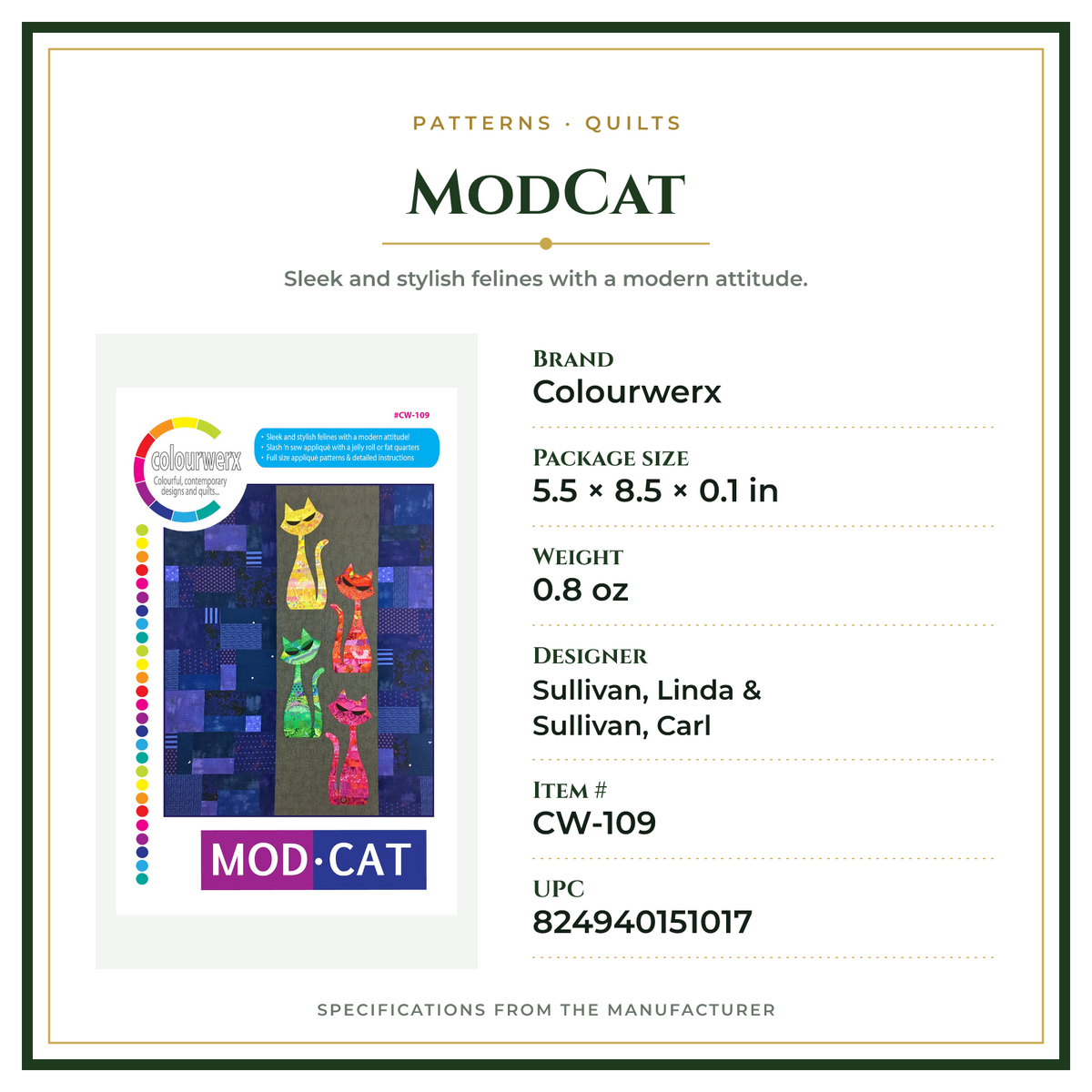 Product Specifications – ModCat