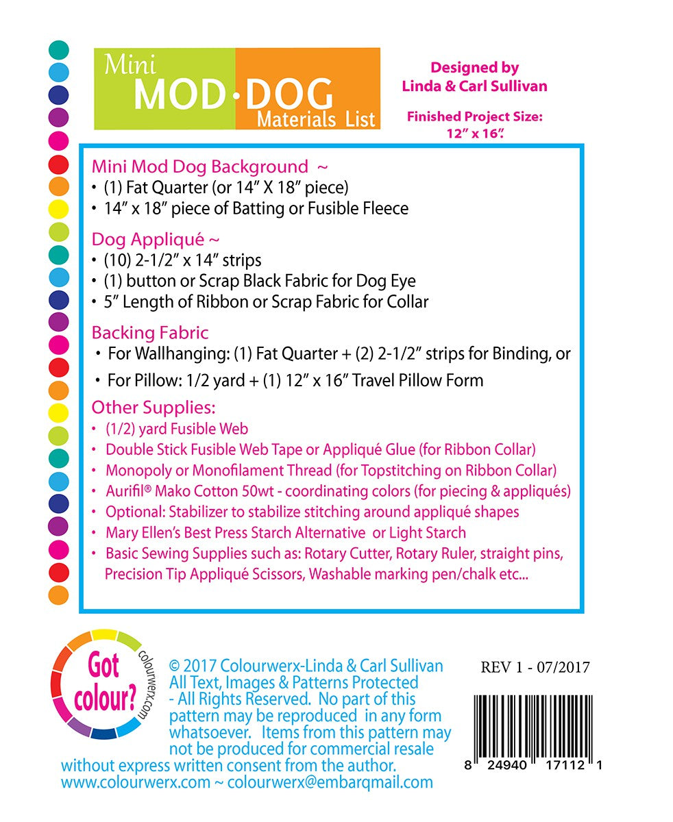 Mini Mod Dog