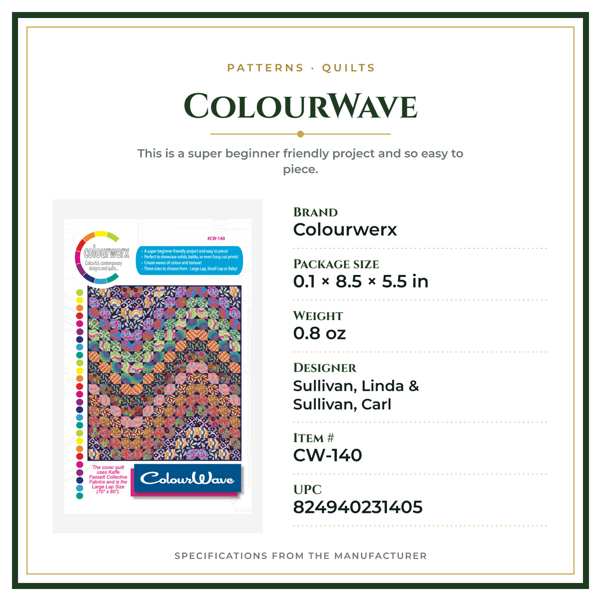 Product Specifications – ColourWave