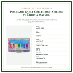 Product Specifications – Piece and Quilt Collection Colors by Christa Watson
