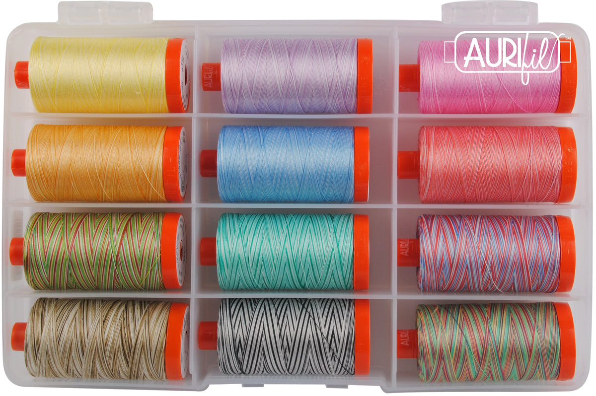 The Variegated Collection by Christa Watson 50wt 12 Large Spools