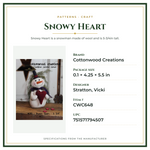 Product Specifications – Snowy Heart