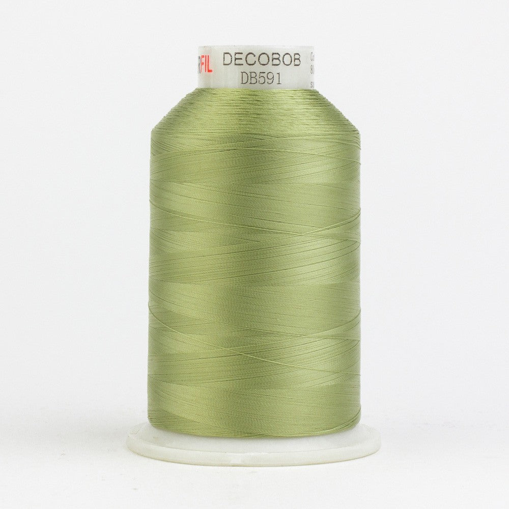 DecoBob Cottonized Polyester 80wt 6000m Sage