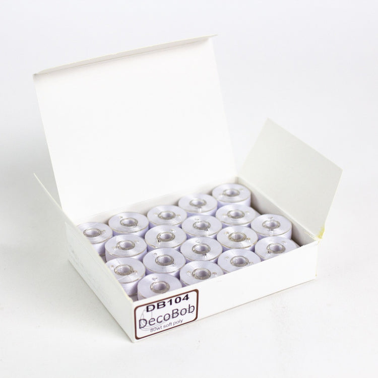 DecoBob Prewound Bobbins Size L 36ct White