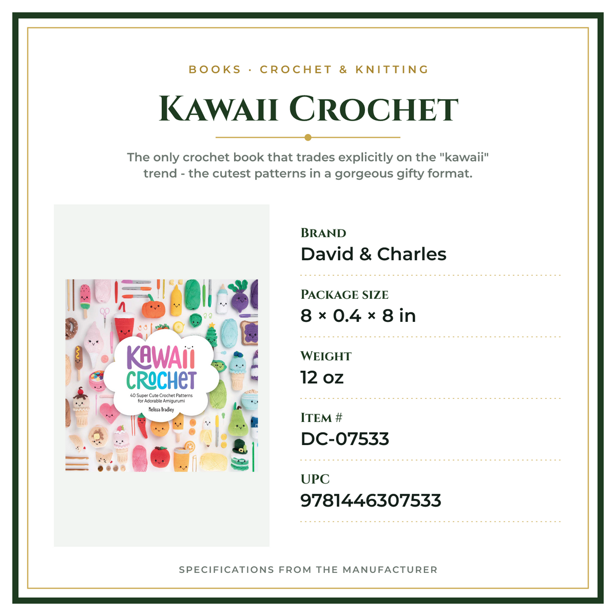 Product Specifications – Kawaii Crochet