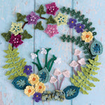 Crochet Collage Garden