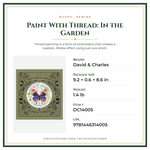 Product Specifications – Paint With Thread: In the Garden