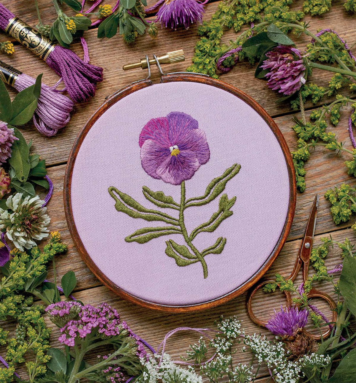 Paint With Thread: In the Garden