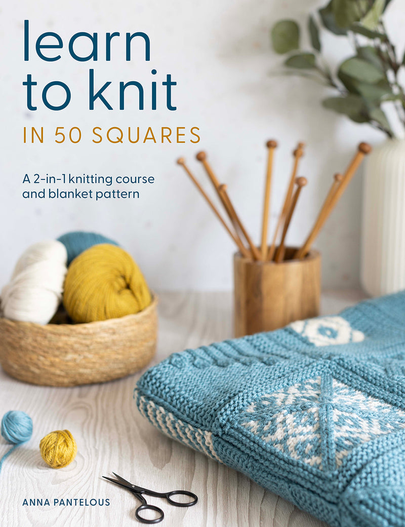 Learn to Knit in 50 Squares