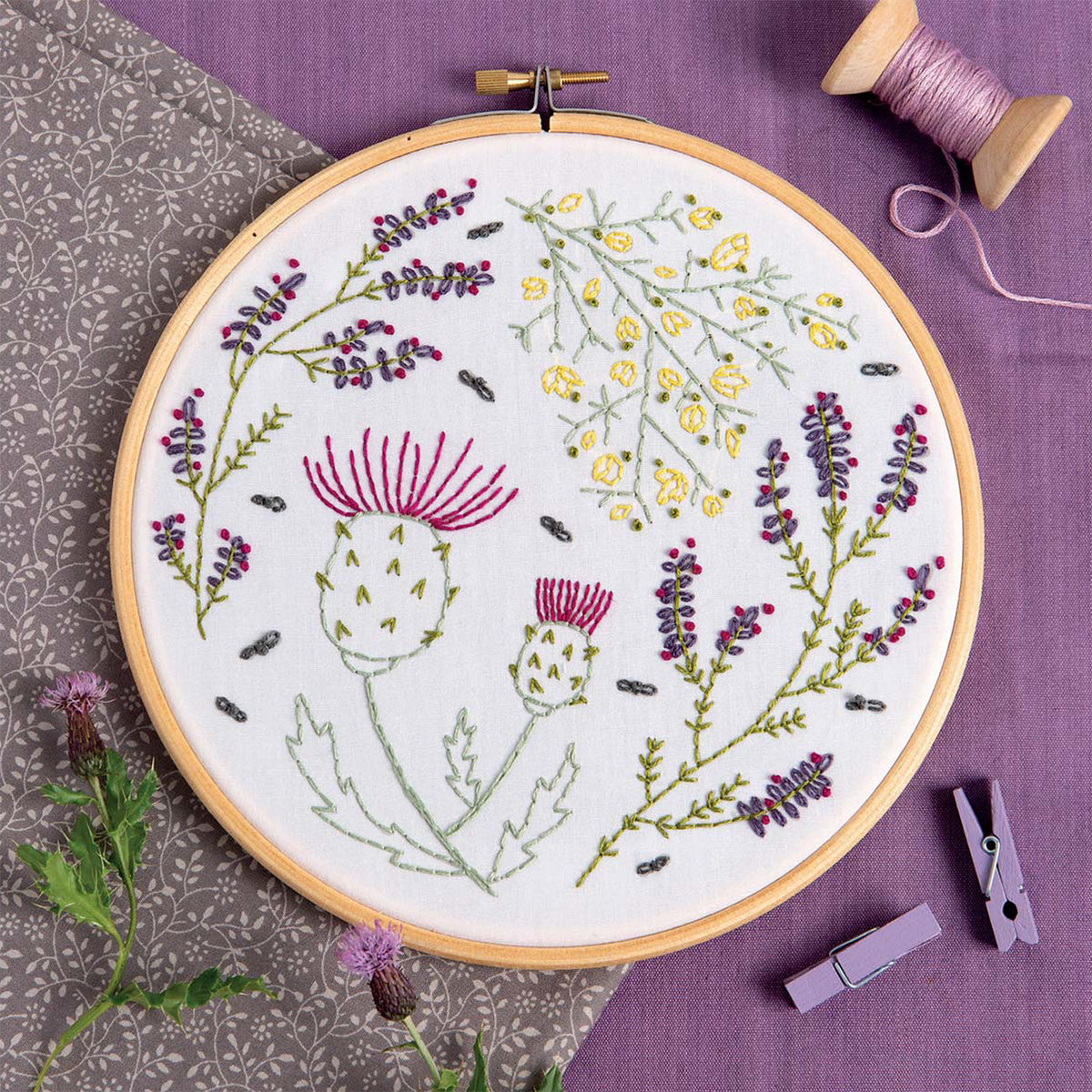 Embroidery Made Easy: Botanical Bliss