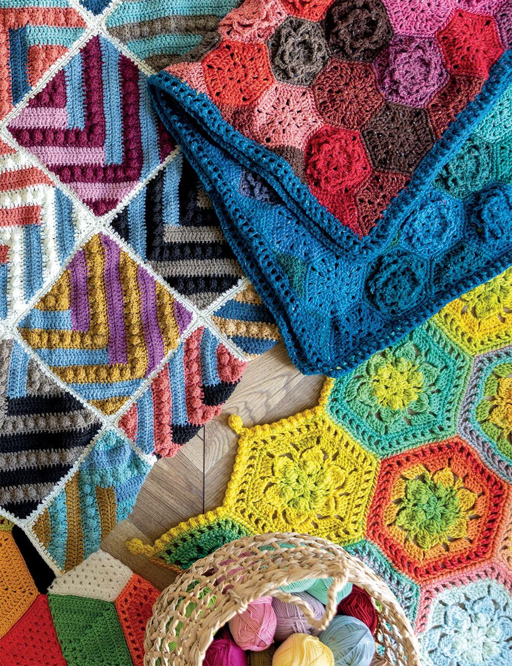 Crochet Modular Blankets