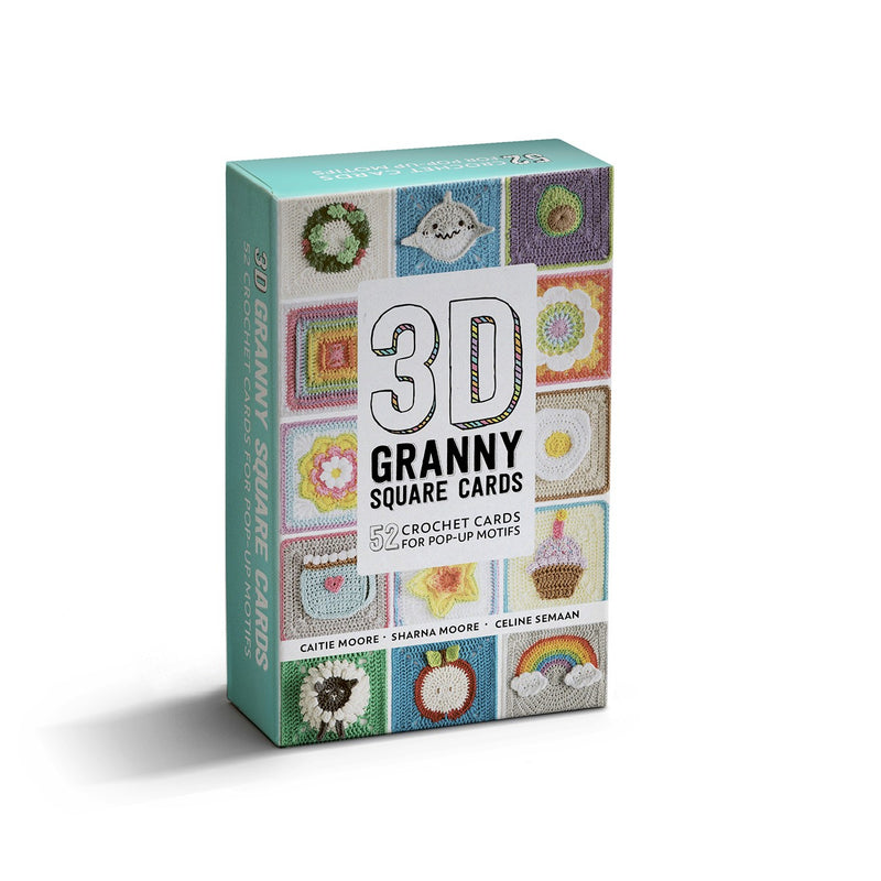 3D Granny Squares Cards