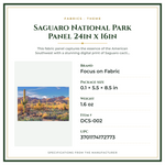 Product Specifications – Saguaro National Park Panel 24in x 16in