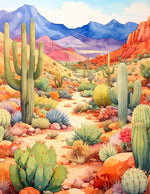 PASTEL DESERT 26in x 33.5in