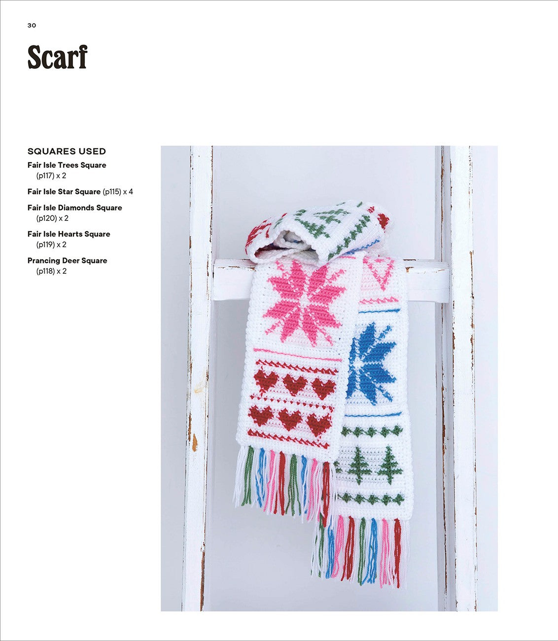 Festive Granny Square Bk