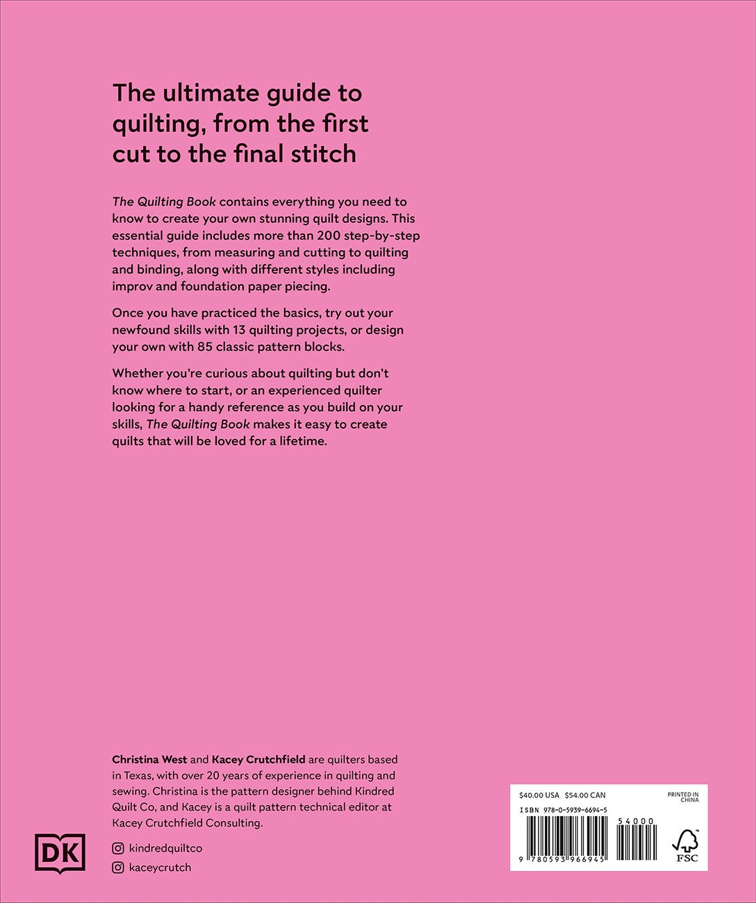 The Quilting Book