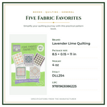 Product Specifications – Five Fabric Favorites