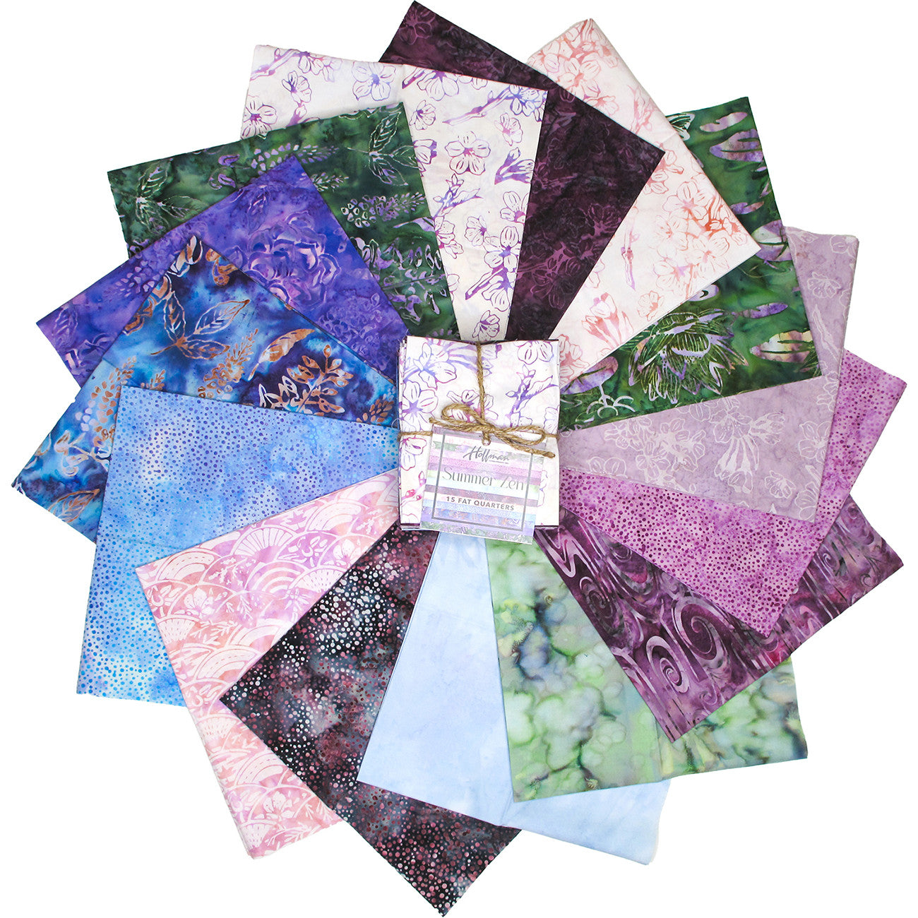 Blossom Summer Zen Fat Quarter Bundle 15pcs/bundle