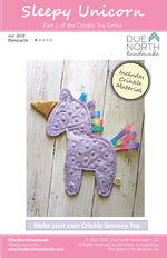 Sleepy Unicorn Pattern Plus