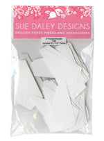 2in Pointed Dresden Papers with 4 Circles Papers